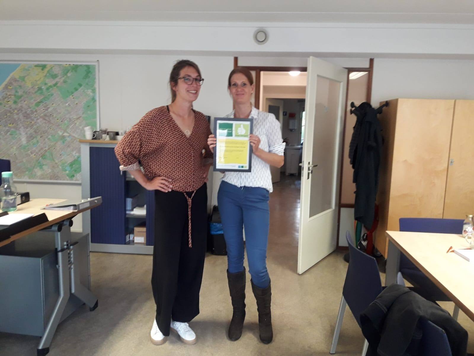 Geslaagd voor herkeuring NOV-Keurmerk Goed Geregeld