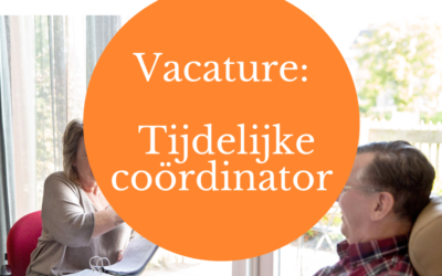 Vacature Coördinator (tijdelijk, 16-20 uur, per direct)